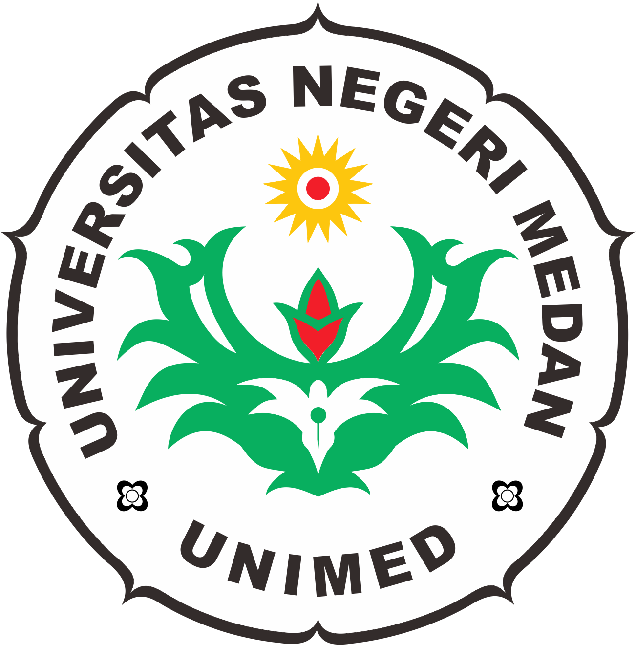 Logo Universitas Negeri Medan 